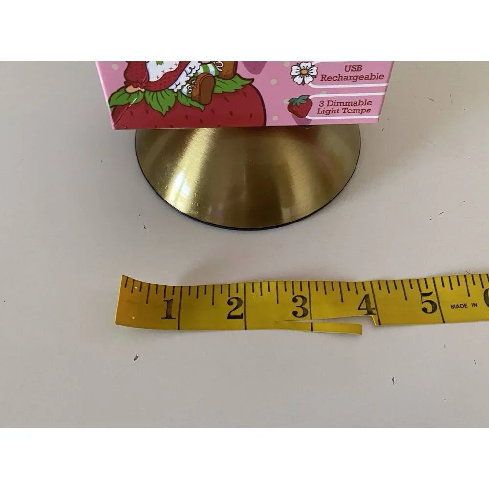 Strawberry‎ Shortcake Touch Lamp USB Rechargeable Glass Dimmable Light VIRAL NEW